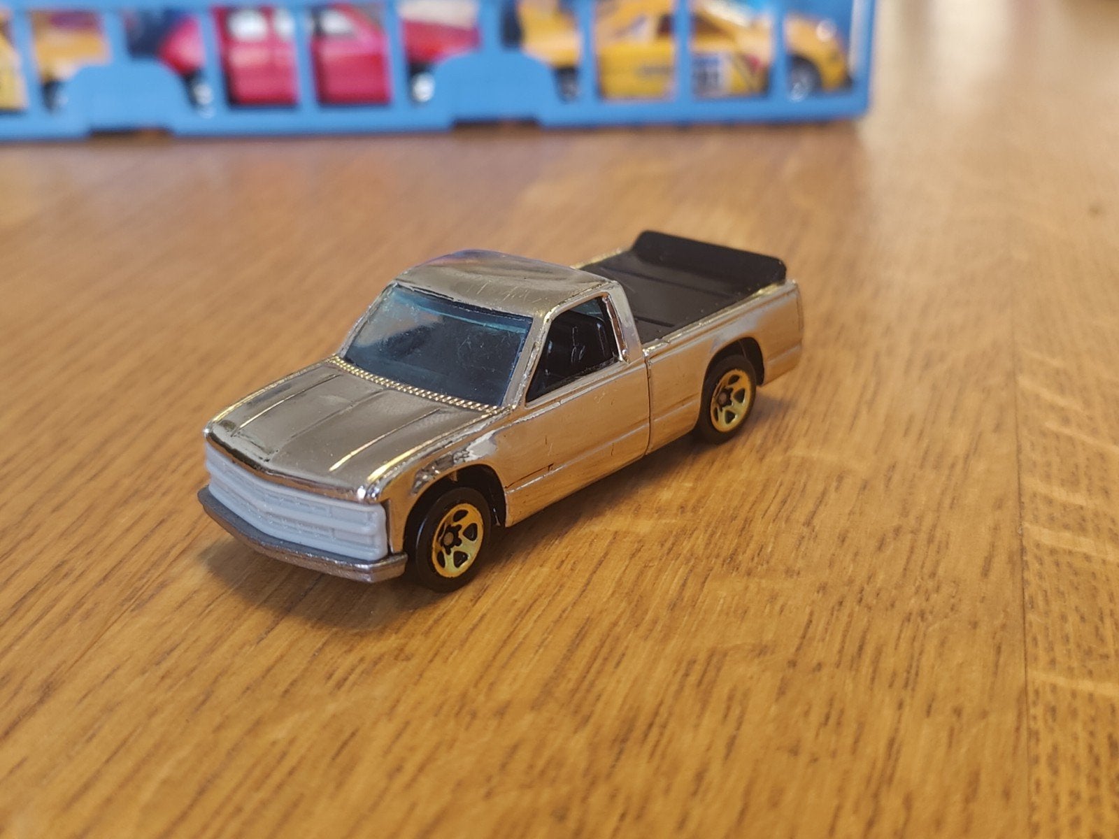Hot Wheels Chevy 1500 Pickup CHROME, Ophalen of Verzenden, Nieuw, Auto