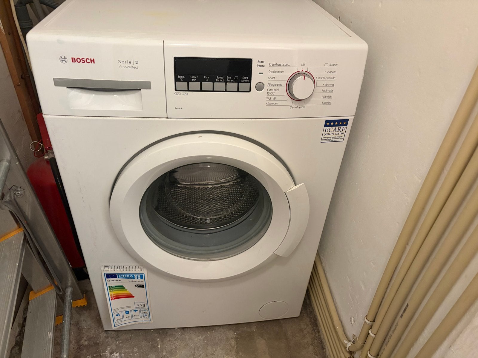 Bosch Serie 2 VerioPerfect Wasmachine - Zo goed als nieuw, Witgoed en Apparatuur, Ophalen of Verzenden, Zo goed als nieuw