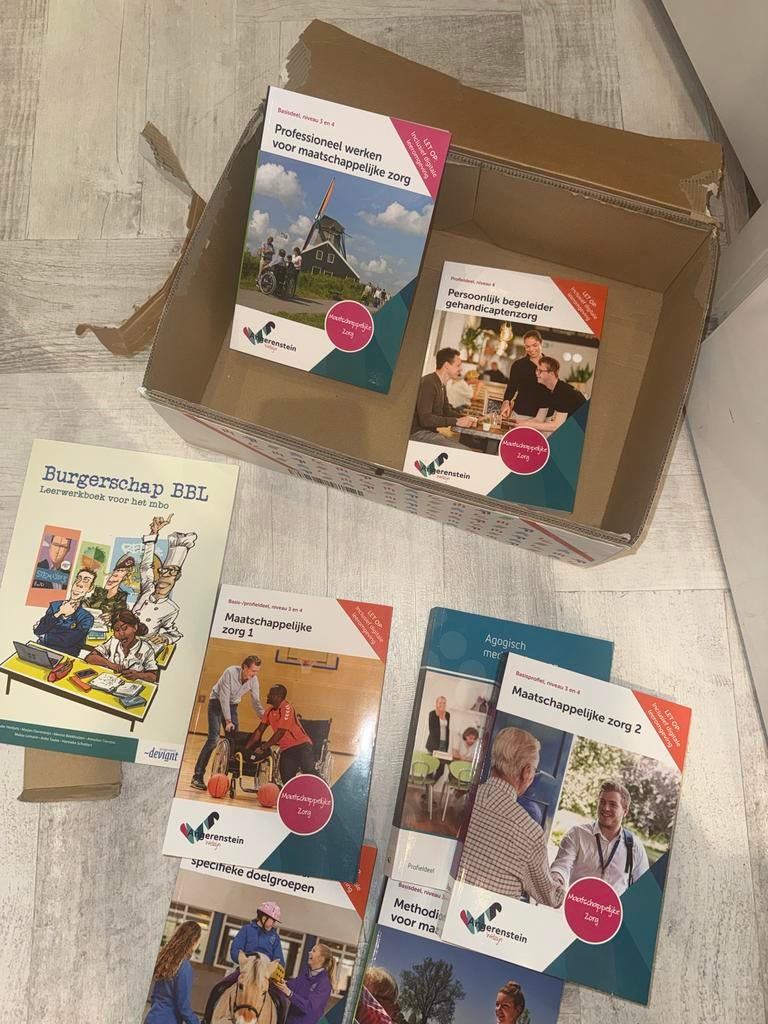 MBO Maatschappelijke Zorg Boeken (Nieuw), Boeken, Ophalen of Verzenden, Gamma, Nieuw, MBO