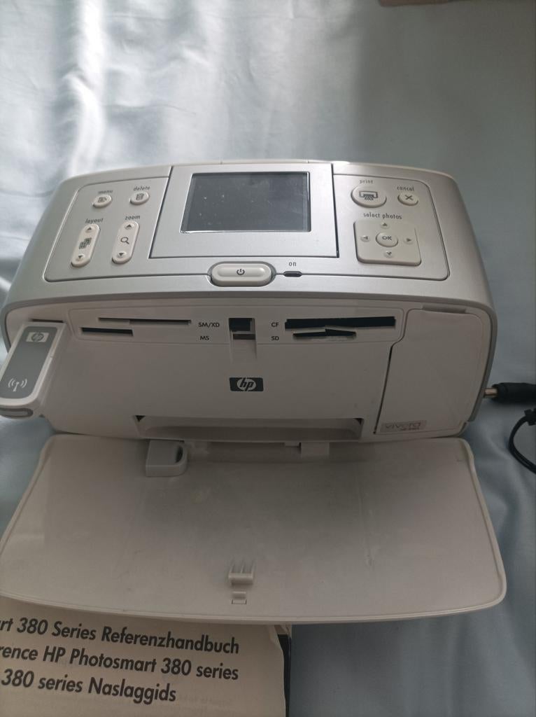 HP Photosmart 380 printer met Bluetooth, WiFi en papier, Computers en Software, Printers, Gebruikt, Fotoprinter, Inkjetprinter