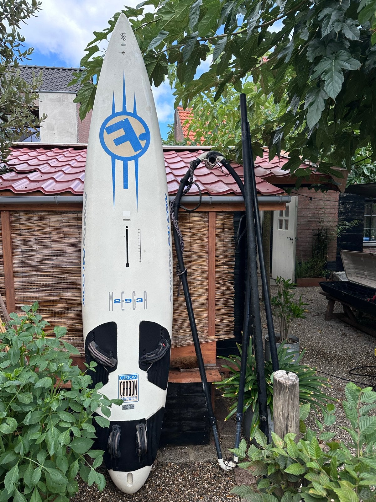 Fanatic Falcon, Watersport en Boten, Ophalen, 250 tot 300 cm, Gebruikt, Minder dan 3.5 m²