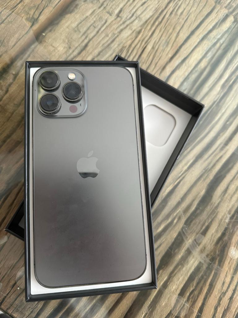 Iphone 13 Pro Max 128Gb Zo goed als nieuw, 128 GB, Zwart, Ophalen of Verzenden, IPhone 13 Pro Max