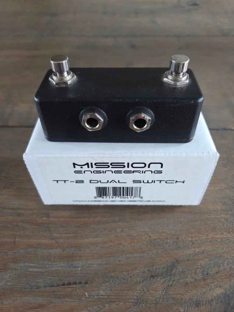 Mission TT-2 Dual footswitch, Muziek en Instrumenten, Verzenden, Zo goed als nieuw, Overige typen