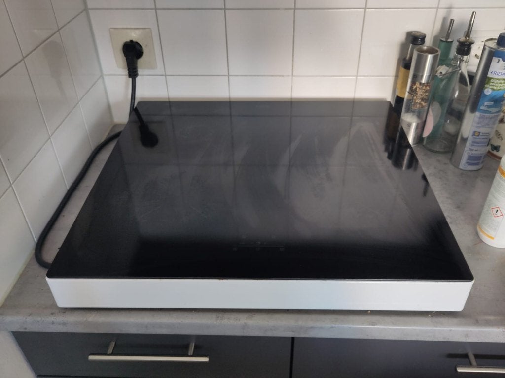 Inductiekookplaat, Witgoed en Apparatuur, Kookplaten, Ophalen, 4 kookzones, Zo goed als nieuw, Inductie