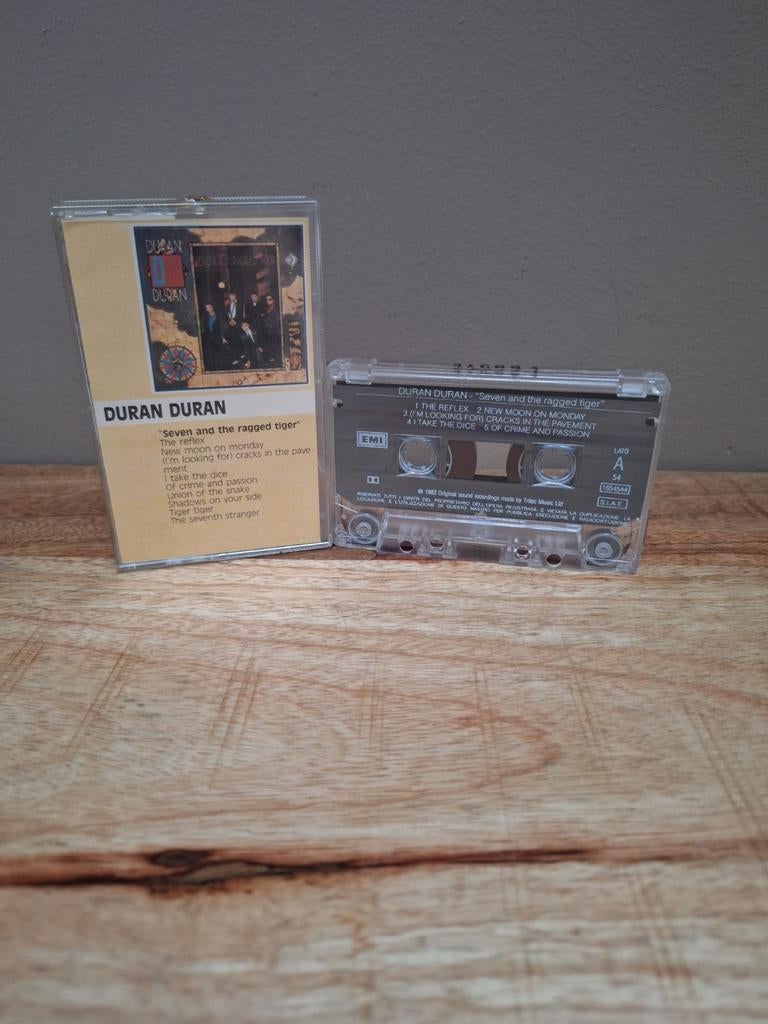 Duran Duran - Seven and the Ragged Tiger (Cassette), Cd's en Dvd's, Cassettebandjes, Ophalen of Verzenden