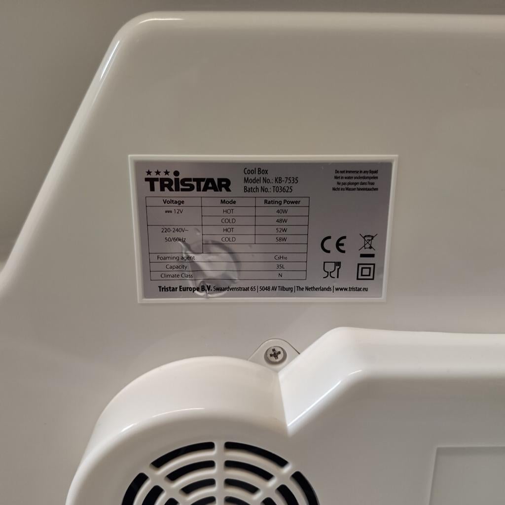 Tristar Elektrische Koelbox KB-7535 - 35L, Ophalen, Zo goed als nieuw, Elektrisch
