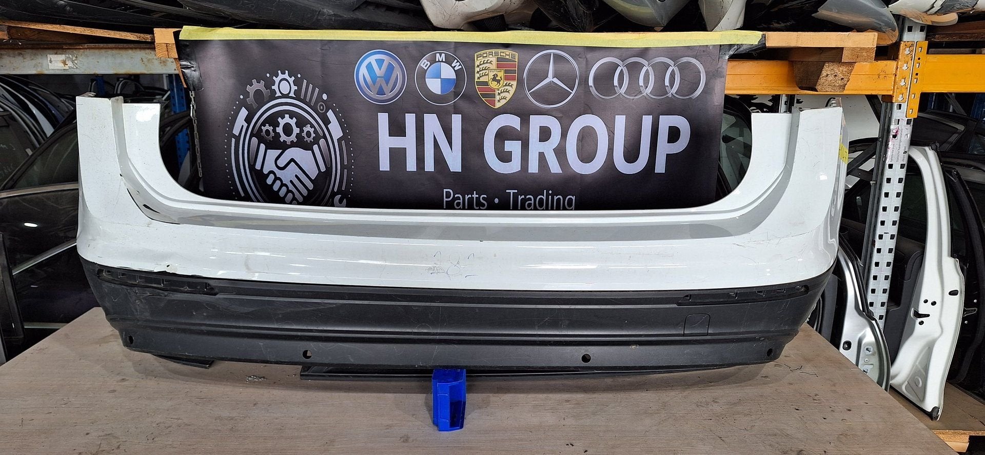 achterbumper Tiguan 4pdc LA7W, Gebruikt, -, -, Ophalen of Verzenden