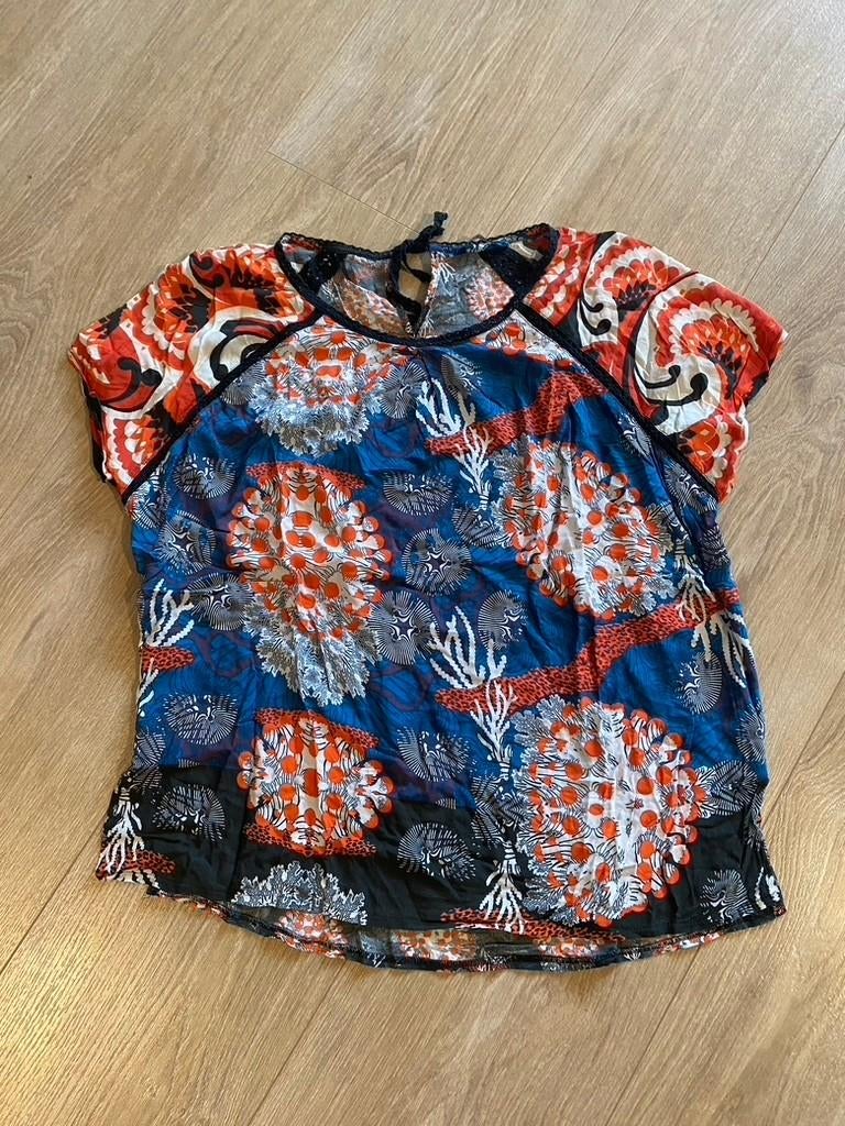 Nieuwstaat blouse summum 42-44 box 50, Verzenden, Zo goed als nieuw, Maat 42/44 (L), Blauw