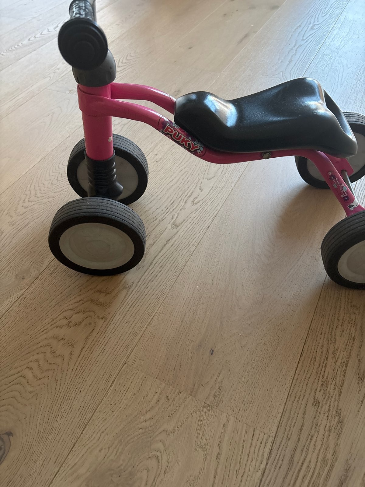 Roze Puky loopfiets voor de allerkleinsten, Ophalen of Verzenden, Gebruikt, Loopfiets