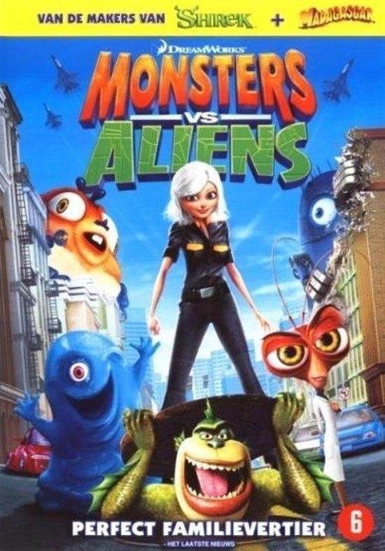 Monsters vs. Aliens, Tekenfilm, Verzenden, Nederlands, Zo goed als nieuw