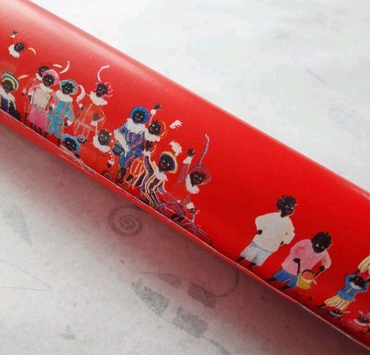 Sinterklaaspapier Charlotte Dematons zwarte piet nostalgisch, Verzenden, Nieuw