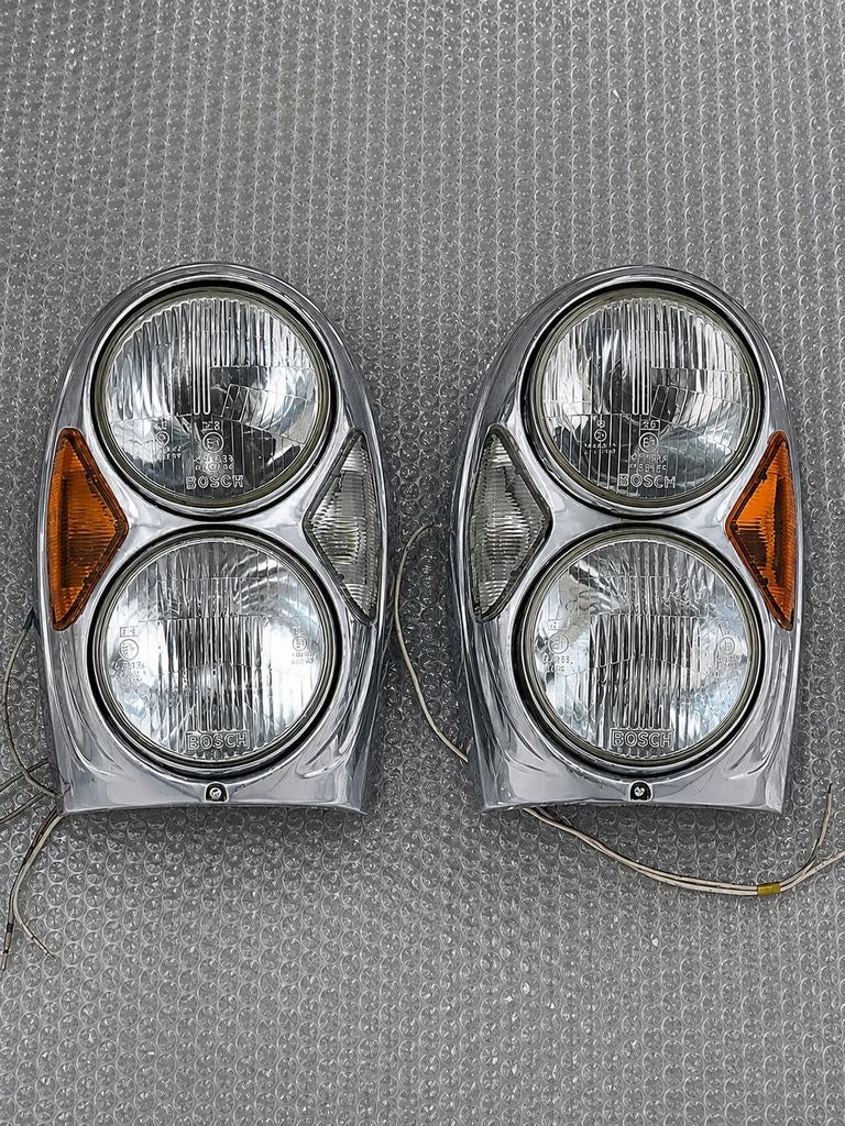 Mercedes Oldtimer Koplampen W111 W109 W108 - TOP Staat, Auto-onderdelen, Verlichting, Ophalen of Verzenden