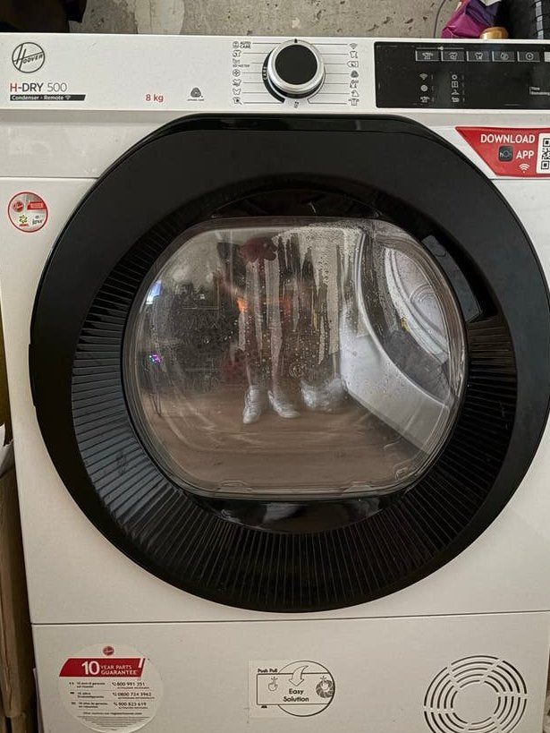 Hoover H-DRY 500 Condensdroger 8kg - Z.G.A.N. met garantie, Ophalen of Verzenden, Zo goed als nieuw