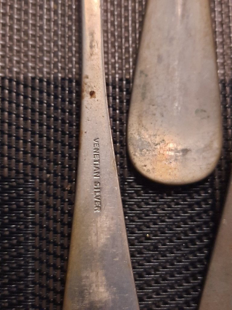 Venetian silver bestek, Ophalen of Verzenden
