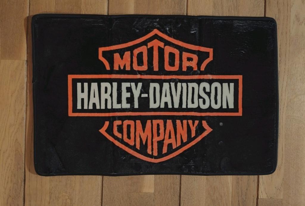 Badmat met Harley Davidson logo, Ophalen of Verzenden, Nieuw