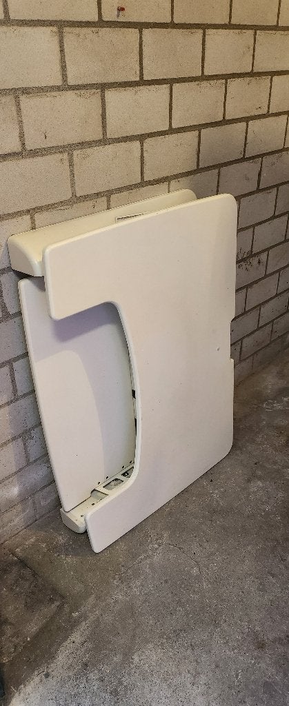 Opzet hoog/laag bureau, Ophalen, Zit-sta bureau, Gebruikt, In hoogte verstelbaar