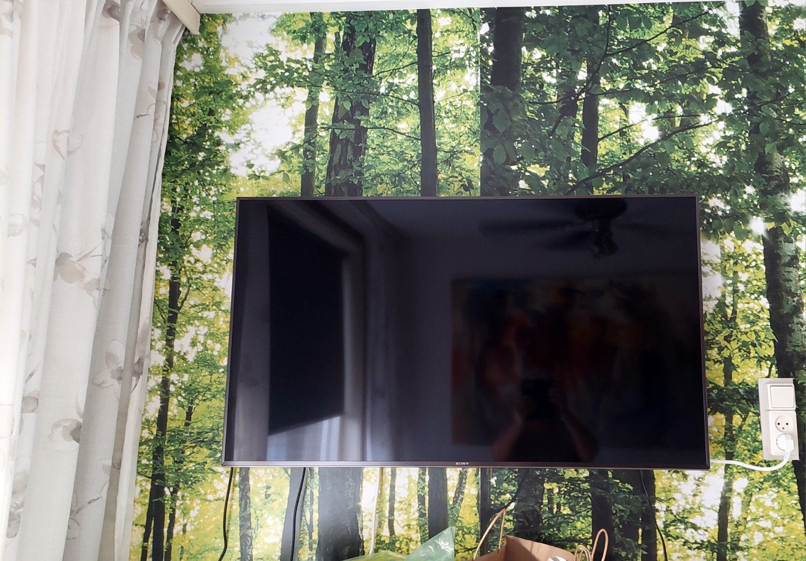 Sony Bravia Smart TV met muurbeugel, Ophalen, Zo goed als nieuw, Sony, Smart TV
