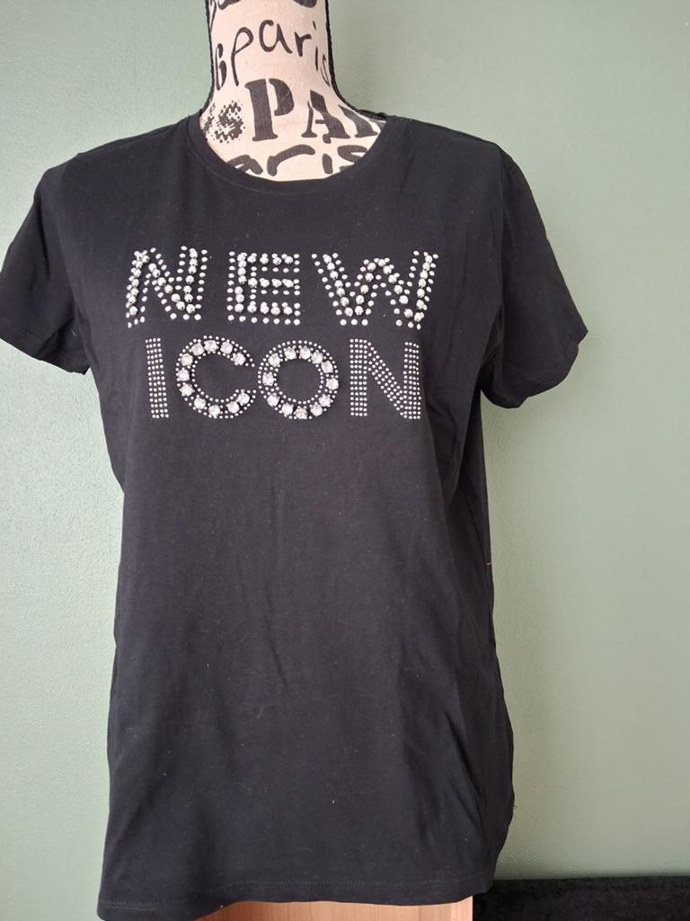 2 t shirts maat M strassteentjes nieuw, Kleding | Dames, T-shirts, Maat 38/40 (M), So Soire, Nieuw, Ophalen of Verzenden