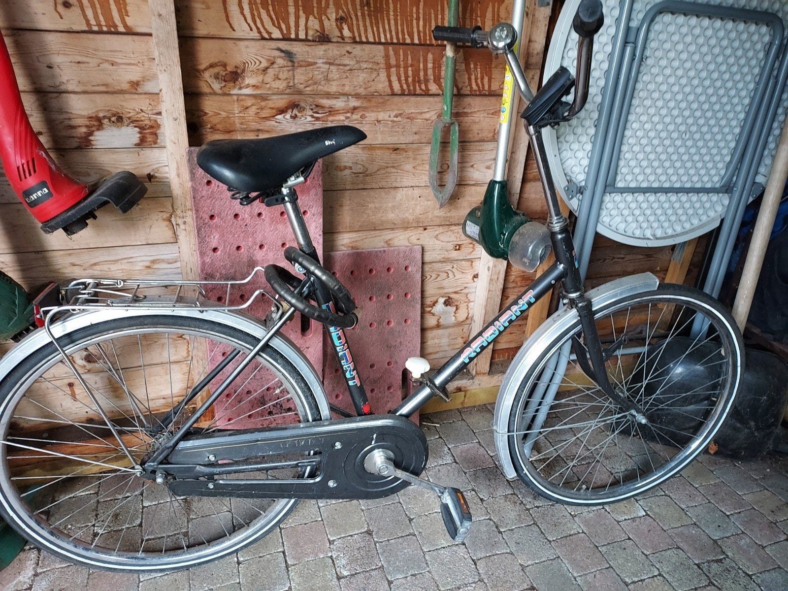 vouwfiets, Ophalen, Gebruikt