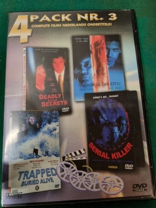 dvd 4pack no 3, Ophalen of Verzenden