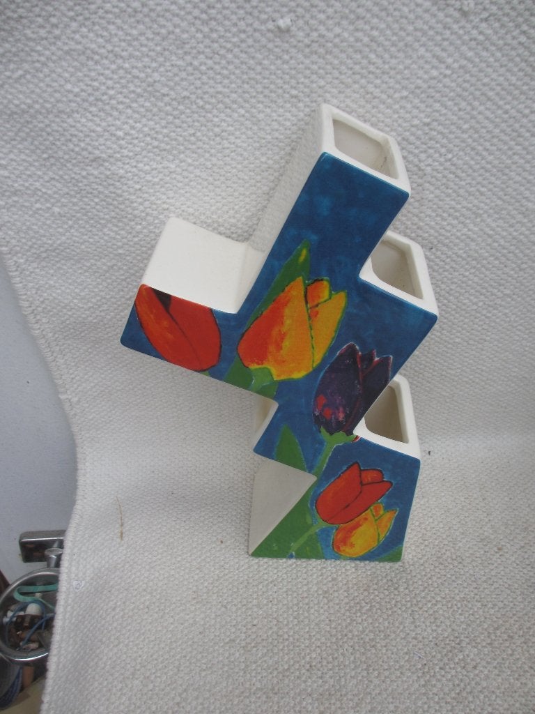 4 stuks design tulpenvazen Schoonhoven / Royal Goedewaagen, Ophalen of Verzenden