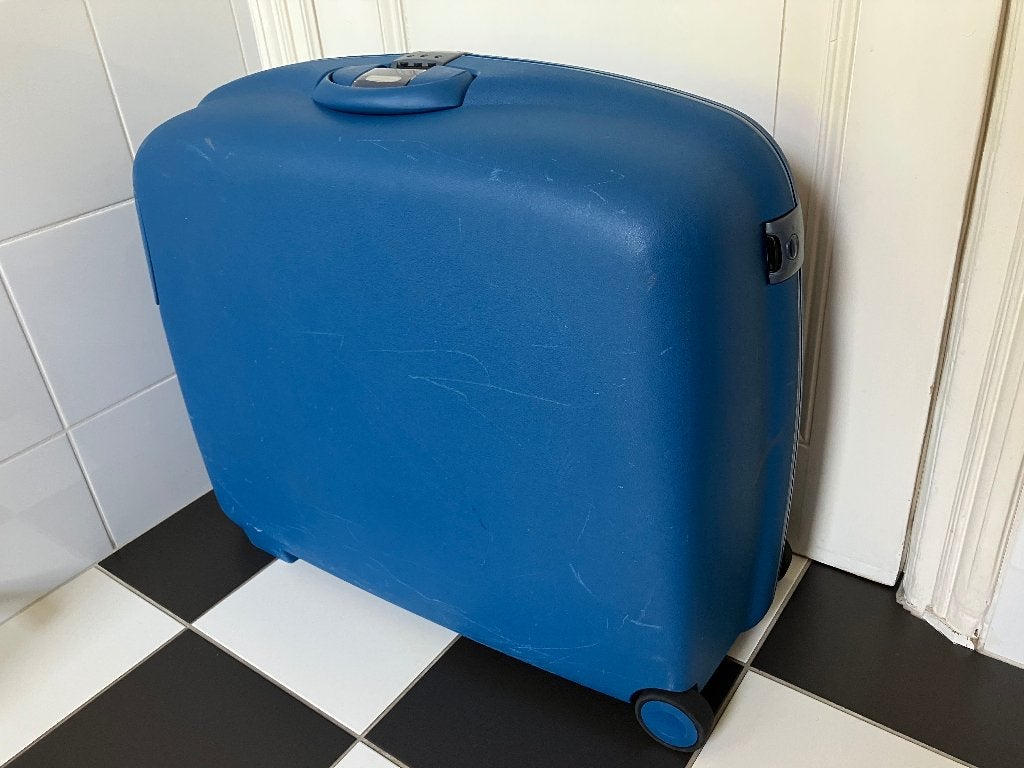 Reiskoffer koffer Samsonite groot - 75 cm - Zie foto’s, Sieraden, Tassen en Uiterlijk, Koffers, Hard kunststof, Zo goed als nieuw