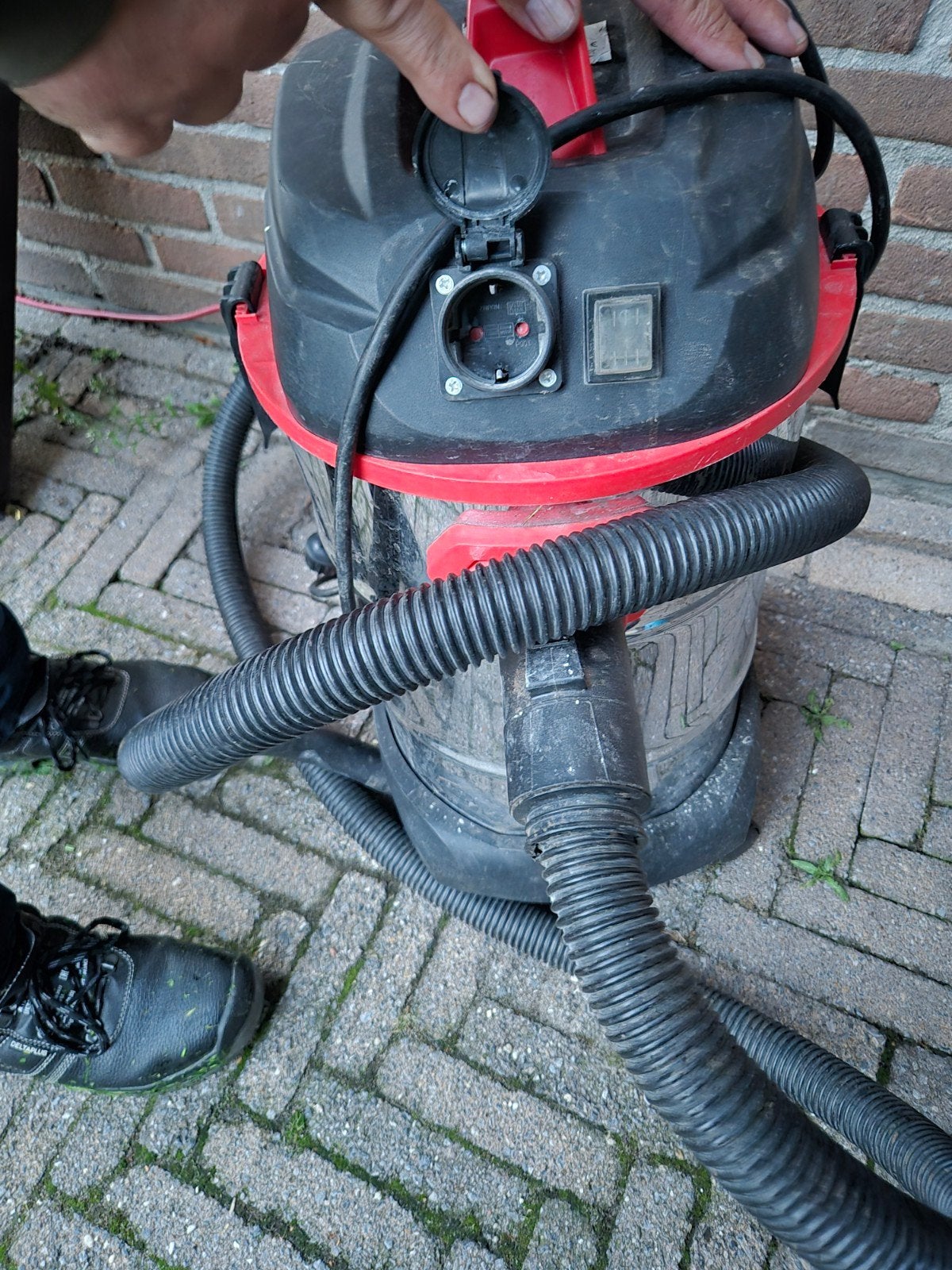 Masko Industriële Stofzuiger 1400W - Gebruikt, Witgoed en Apparatuur, Ophalen, Overige merken, Gebruikt, Industriële stofzuiger