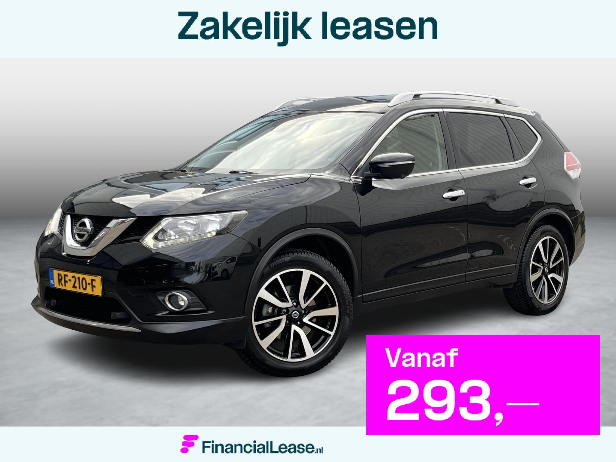Nissan X-Trail 1.6 DIG-T N-Connecta 7p. | NL Auto/Navi/Pano., Voorwielaandrijving, Euro 6, 4 cilinders, 7 stoelen