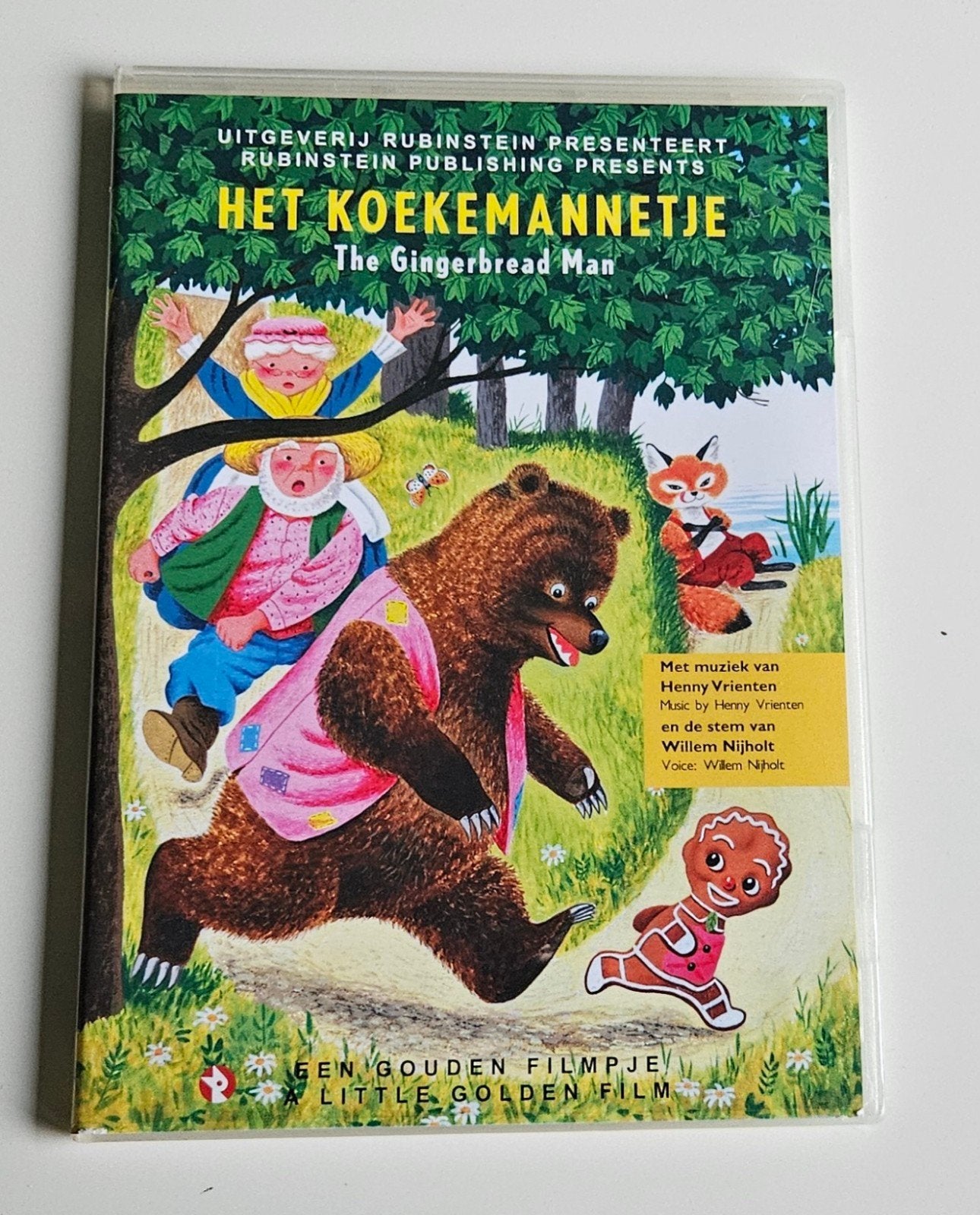 Het Koekemannetje - The Gingerbread Man, tekenfilm, Gebruikt, Animatie, Verzenden, Alle leeftijden