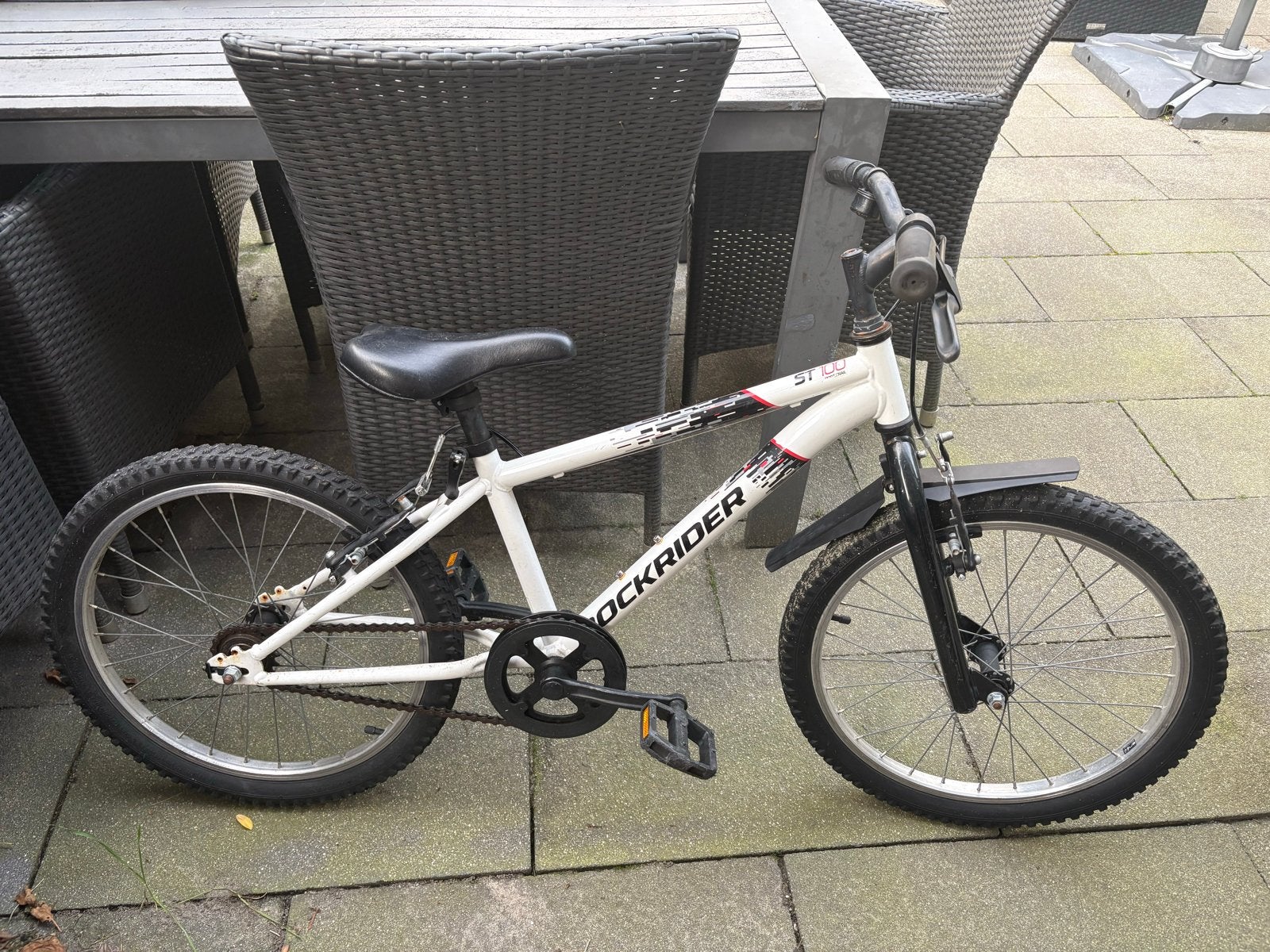 Rockrider ST100 kinderfiets 20 inch, Ophalen, Gebruikt, Velgrem, 20 inch of meer