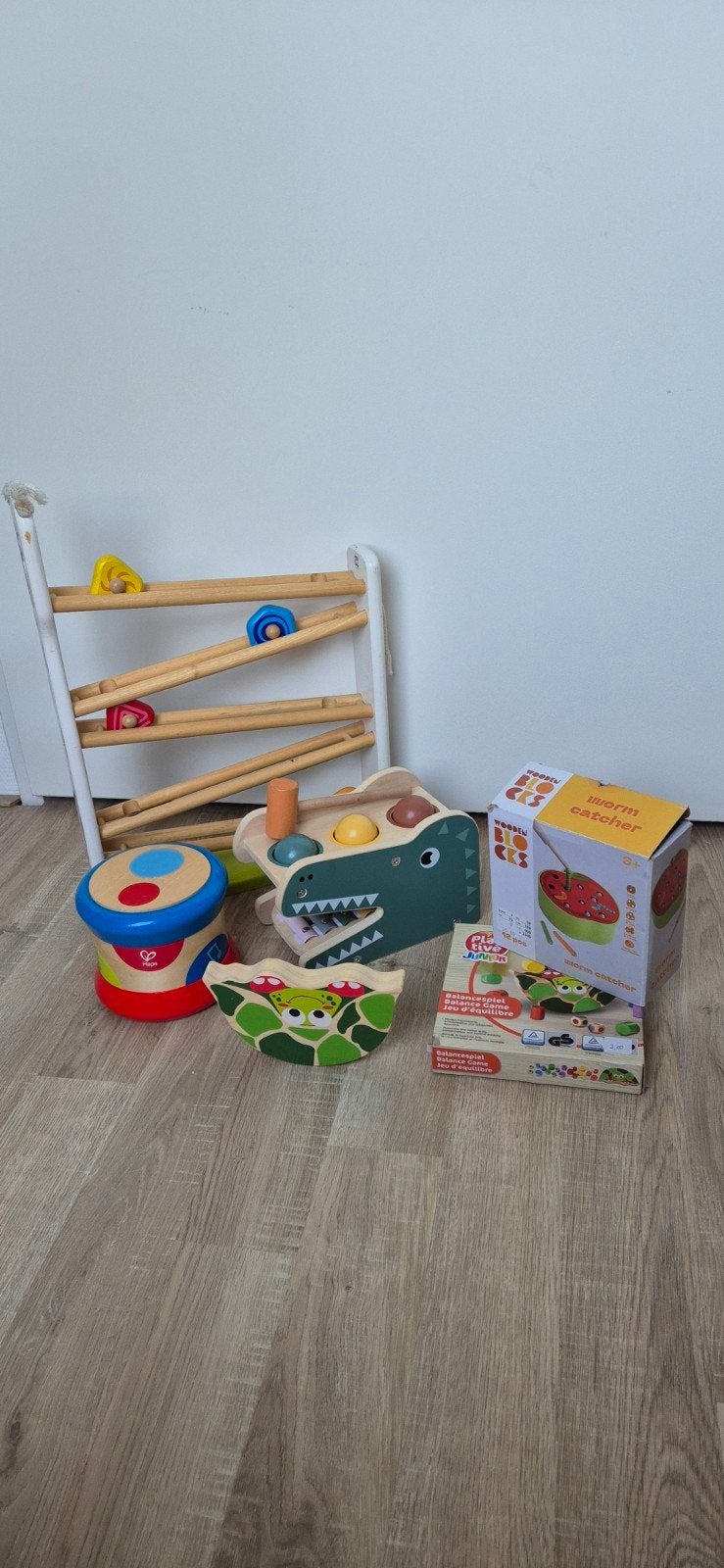 Houten speelgoed set, Ophalen of Verzenden, Overige typen