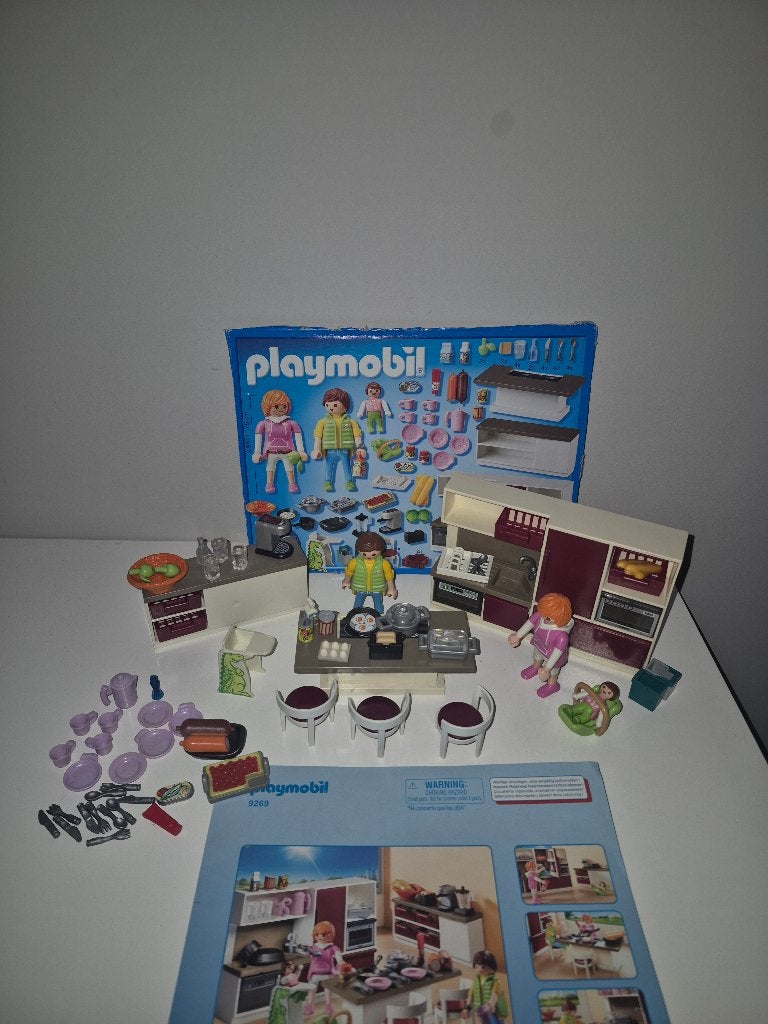 Playmobil keuken speelset, Ophalen of Verzenden, Gebruikt, Complete set
