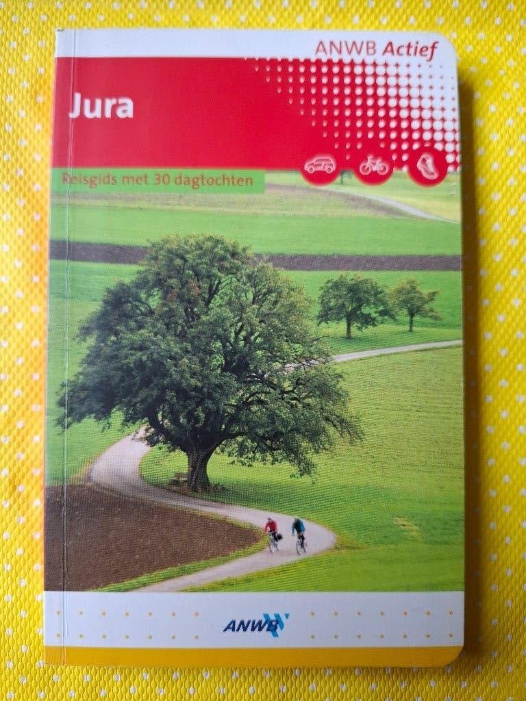 ANWB actief reisgids Jura, Gelezen, Fiets- of Wandelgids, Europa, Ophalen of Verzenden