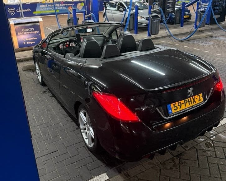 Peugeot 308 CC SPORT 2011, NAP, CABRIOLET, LTD EDITION., Auto's, Peugeot, Voorwielaandrijving, 1490 kg, Zwart, Cabriolet