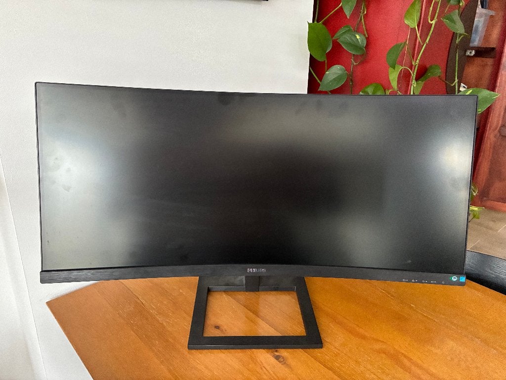 Philips 346E2CUAE/00 - 34 inch UltraWide QHD Curved Monitor, Ophalen, HDMI, 3 tot 5 ms, Curved