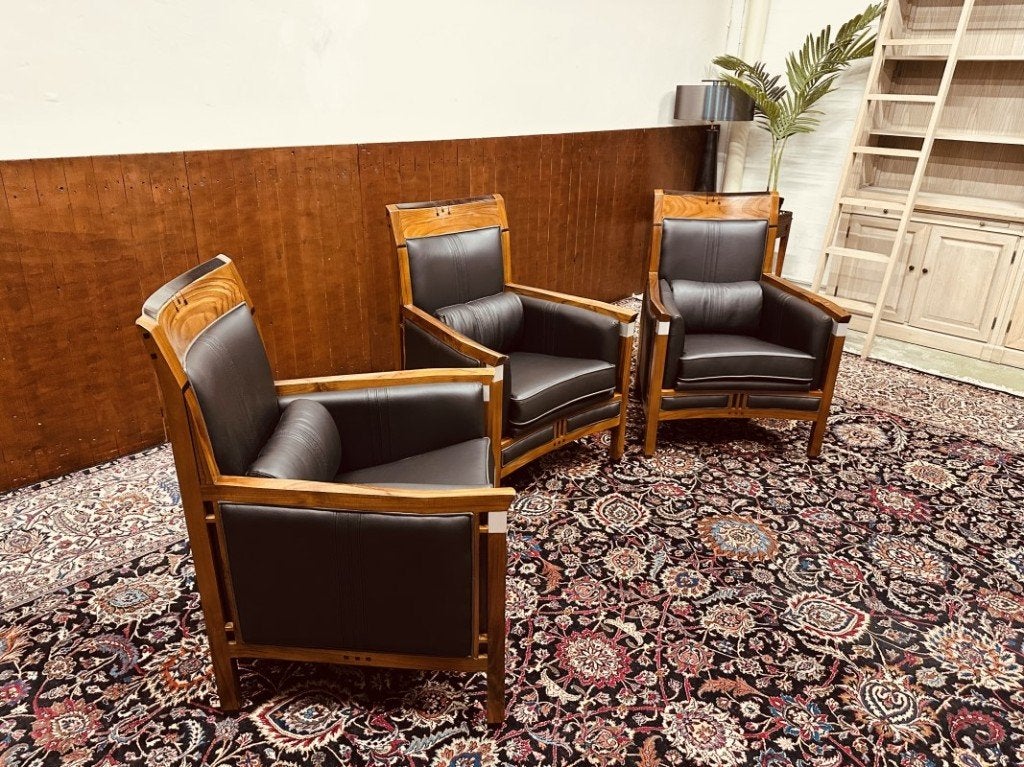 3x Klassieke Art Deco Fauteuil Schuitema, Ophalen of Verzenden