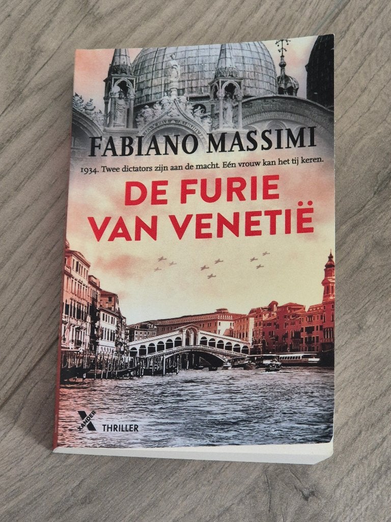 De furie van Venetië - Fabiano Massimi, Ophalen of Verzenden, Nieuw, Fabiano Massimi