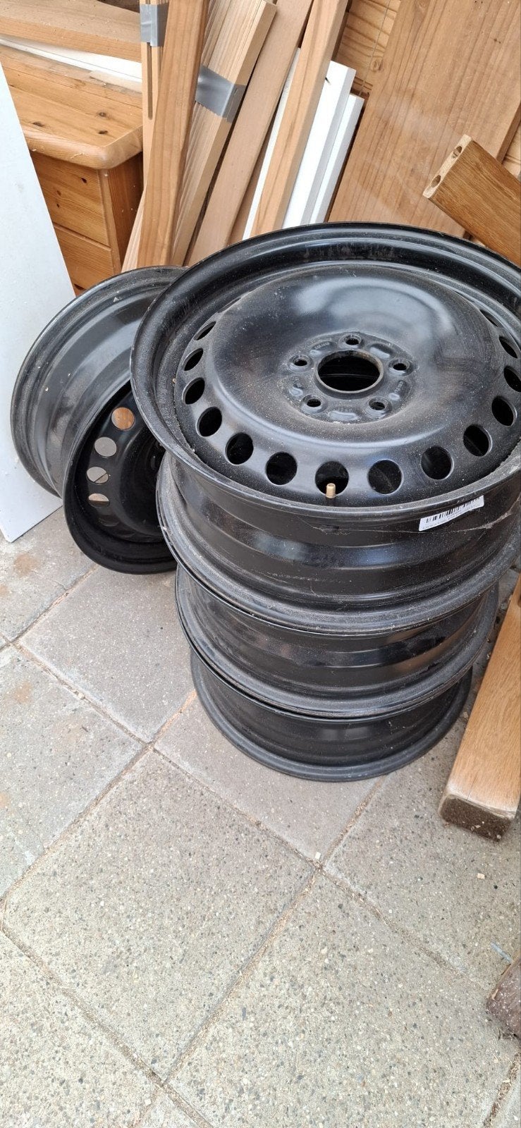 Stalen velgen 6.5x16 ET50 5x108 CH63.3, Ophalen, Gebruikt