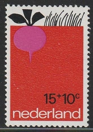 Nederland 1971 996 Kind 15c Radijsje, Postfris, Postzegels en Munten, Postzegels | Nederland, Ophalen of Verzenden, Na 1940, Postfris