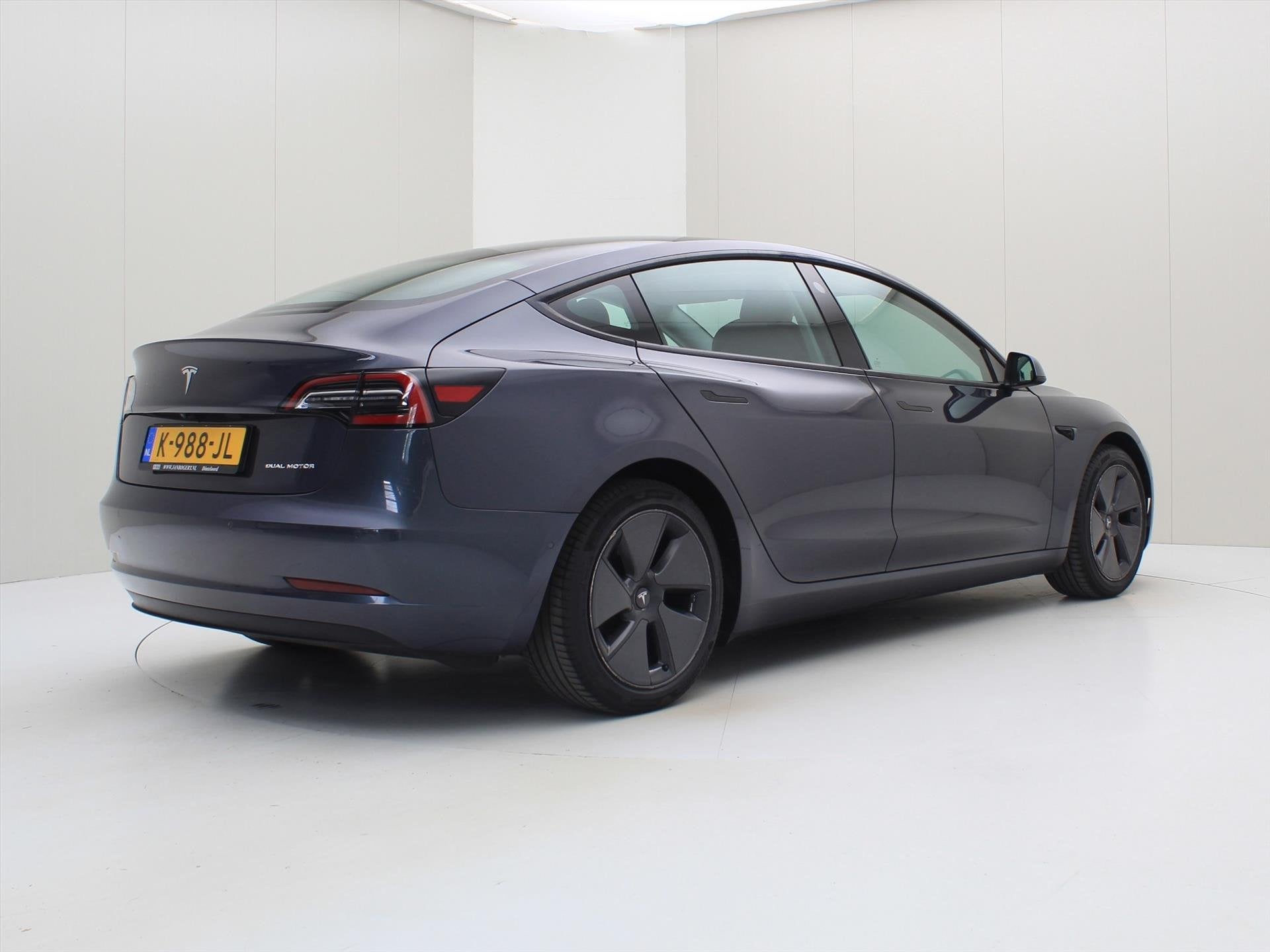 Tesla Model 3 Long-Range AWD 351pk 75 kWh 87% SoH [ FACELIFT, Automaat, Gebruikt, Zwart, Origineel Nederlands
