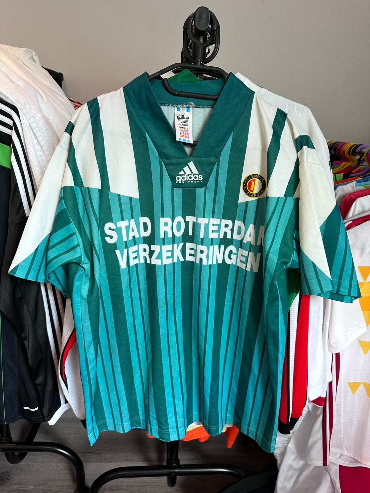 Oud Feyenoord voetbal shirt uit 1992/1994, Maat M, Verzenden, Zo goed als nieuw, Shirt