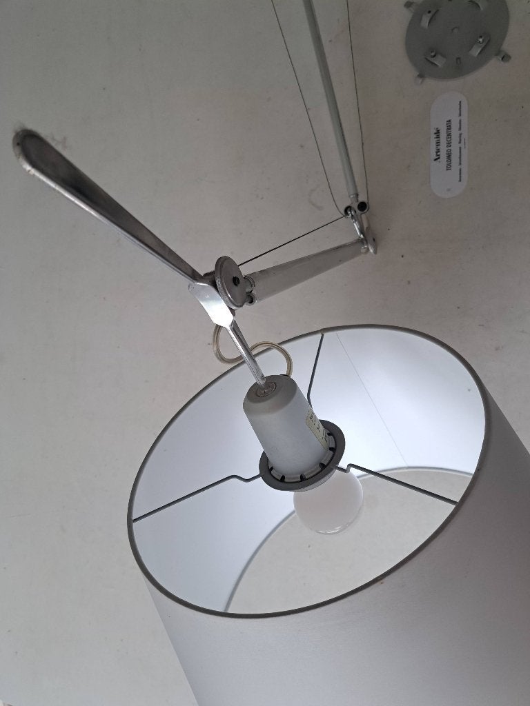 Artemide Tolomeo plafondlamp, Ophalen, Inclusief lichtbron, Design, E27 (groot)
