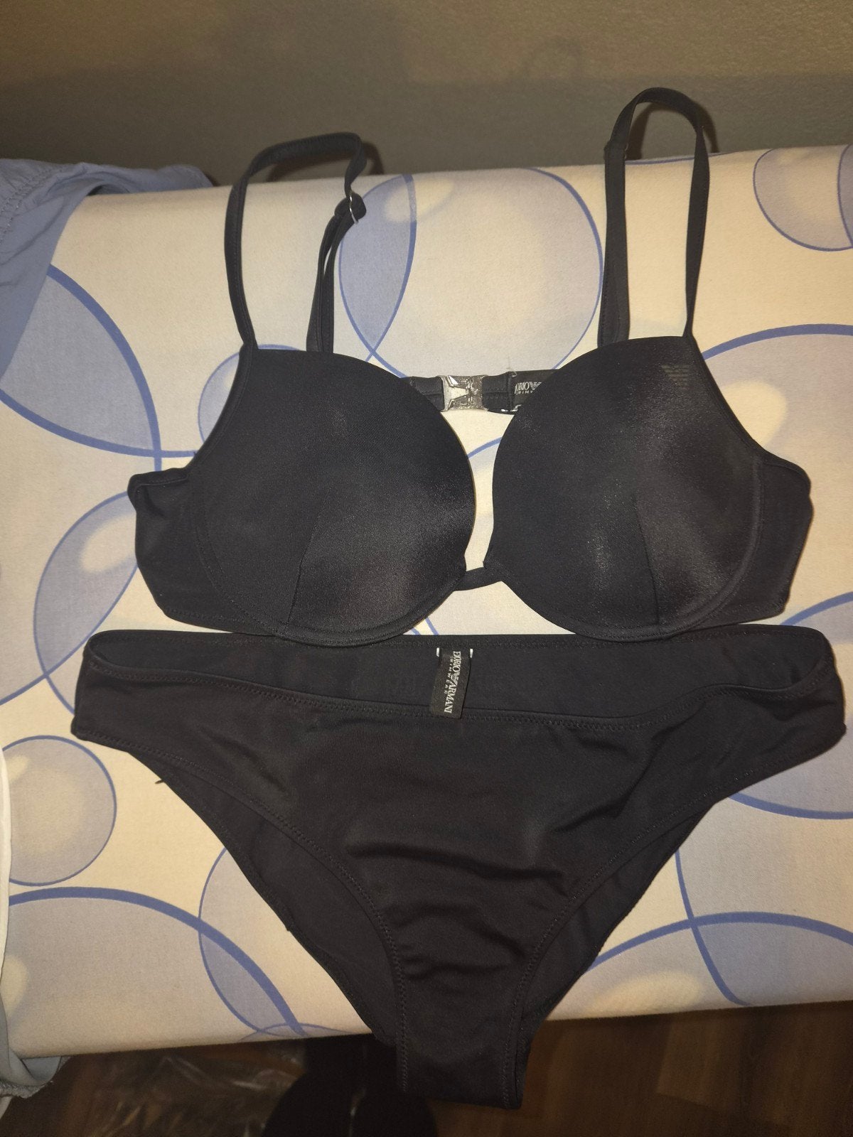 Nieuwe Emporio Armani bikini - Zwart, Maat M, Zwart, Nieuw, Ophalen of Verzenden, Emporio Armani