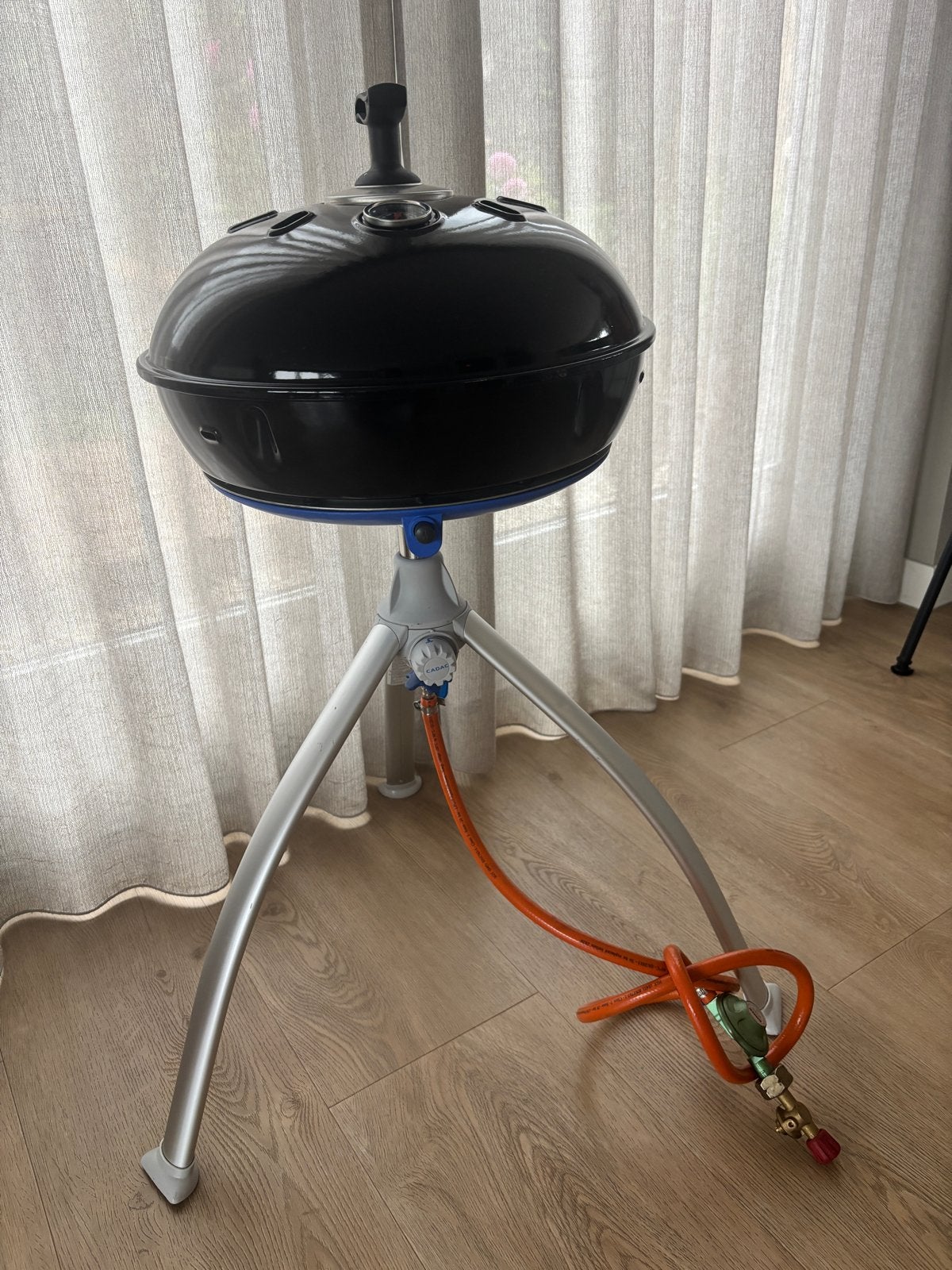 Cadac Grillo Chef met paellapan, Tuin en Terras, Ophalen of Verzenden, Gebruikt