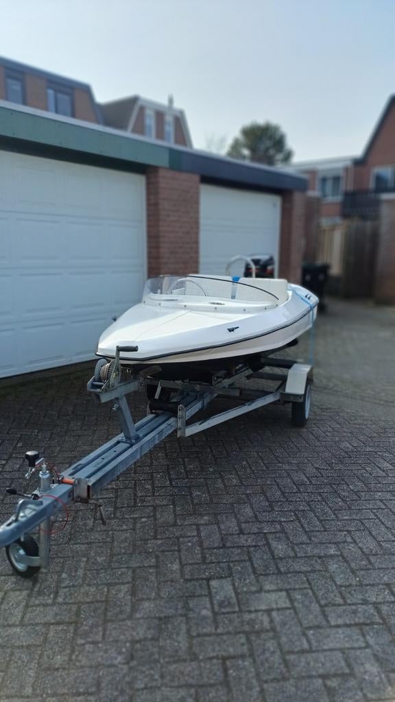 Spitfire met 15pk Mercury, Ophalen, Nieuw, Minder dan 70 pk, 3 tot 6 meter