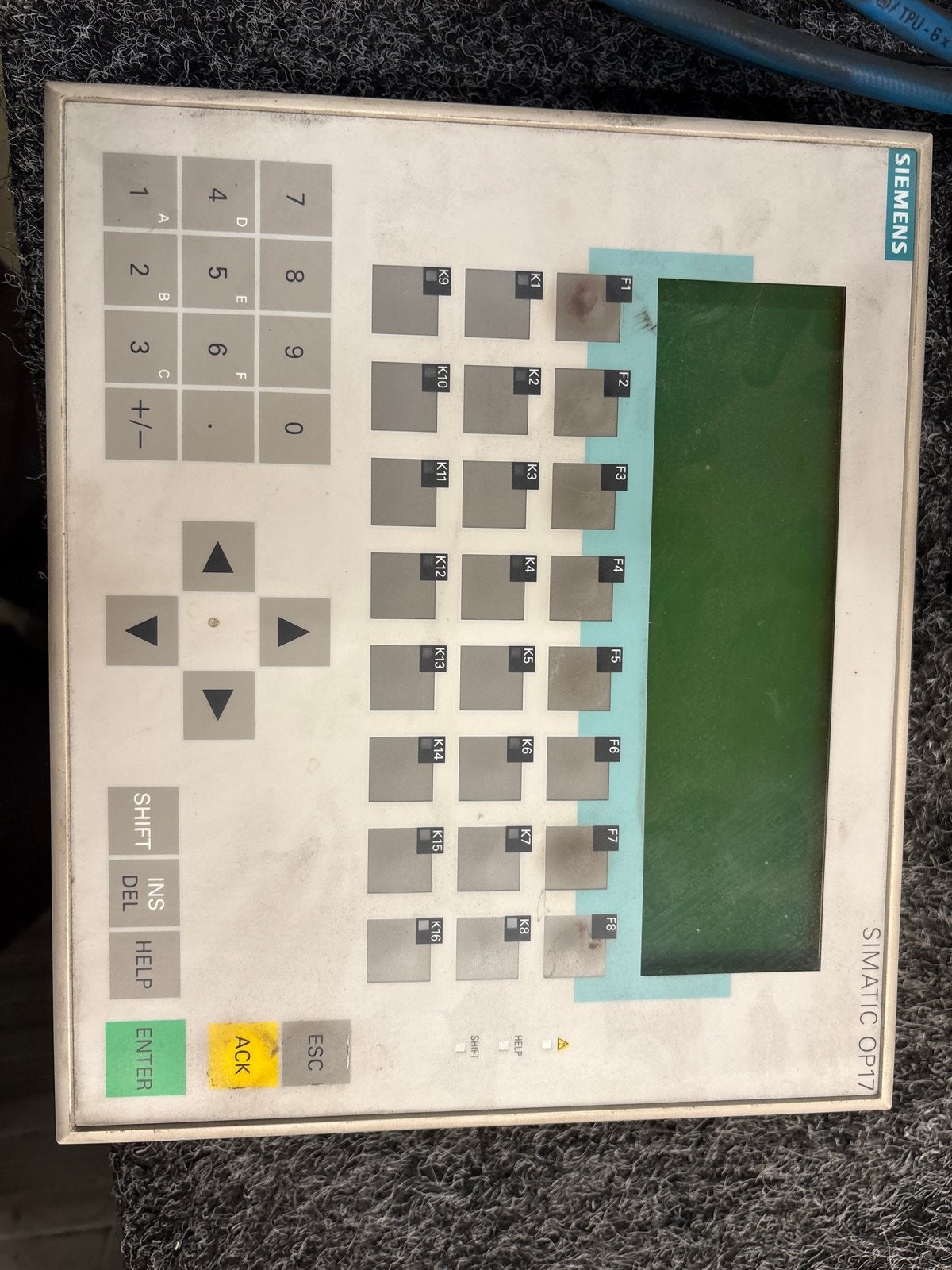 Siemens SIMATIC OP17 Operator Paneel 6AV3 671-1CC20-0AX1, Hobby en Vrije tijd, Ophalen