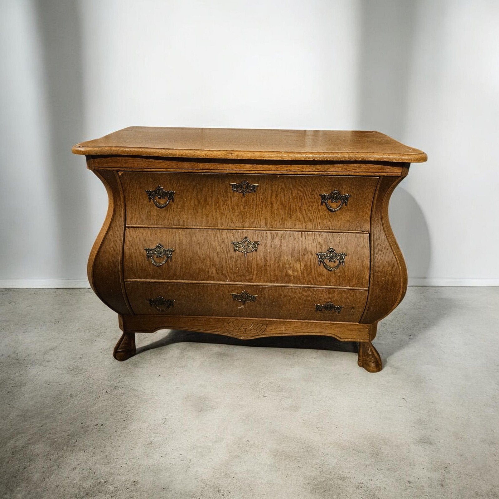 Brocante buikkastje - opknapper met 3 lades, Ophalen
