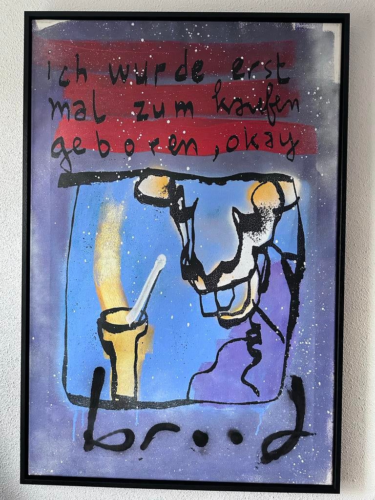 Herman Brood - Ich wurde erst mal zum kaufen geboren, okay, Ophalen of Verzenden