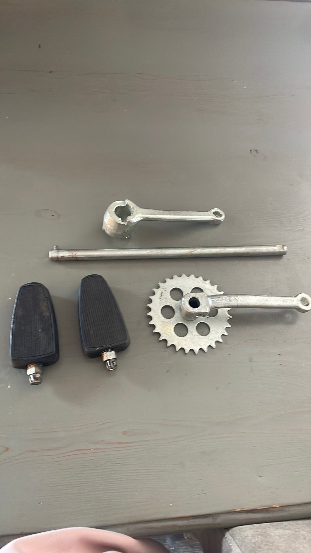 Yamaha fs1 originele trapstel onderdelen, Fietsen en Brommers, Ophalen, Zo goed als nieuw, Yamaha
