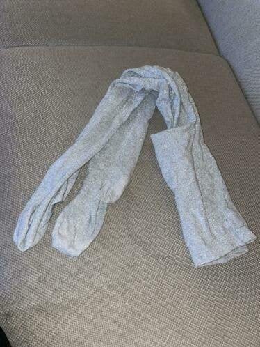 Name-it maillot legging broekje 134 140 zilver glitter, Verzenden, Zo goed als nieuw, Meisje, Broek
